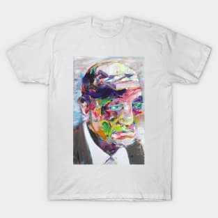 LUIS BUNUEL watercolor and acrylics portrait T-Shirt